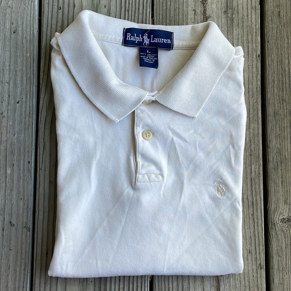 👕 Vintage Ralph Lauren Cream Sleeveless Top – Classic & Timeless